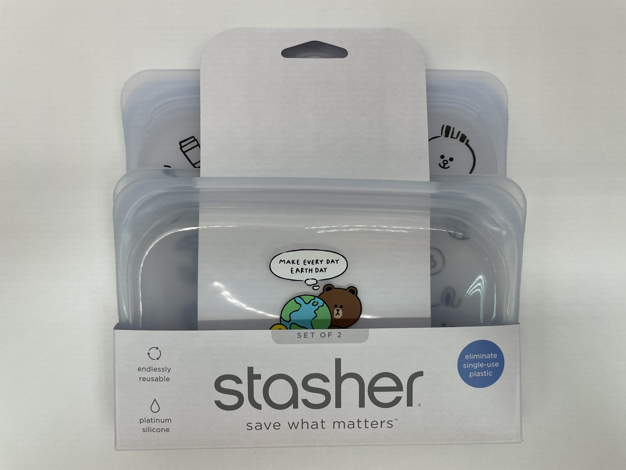 Stasher 2-in1- Packing