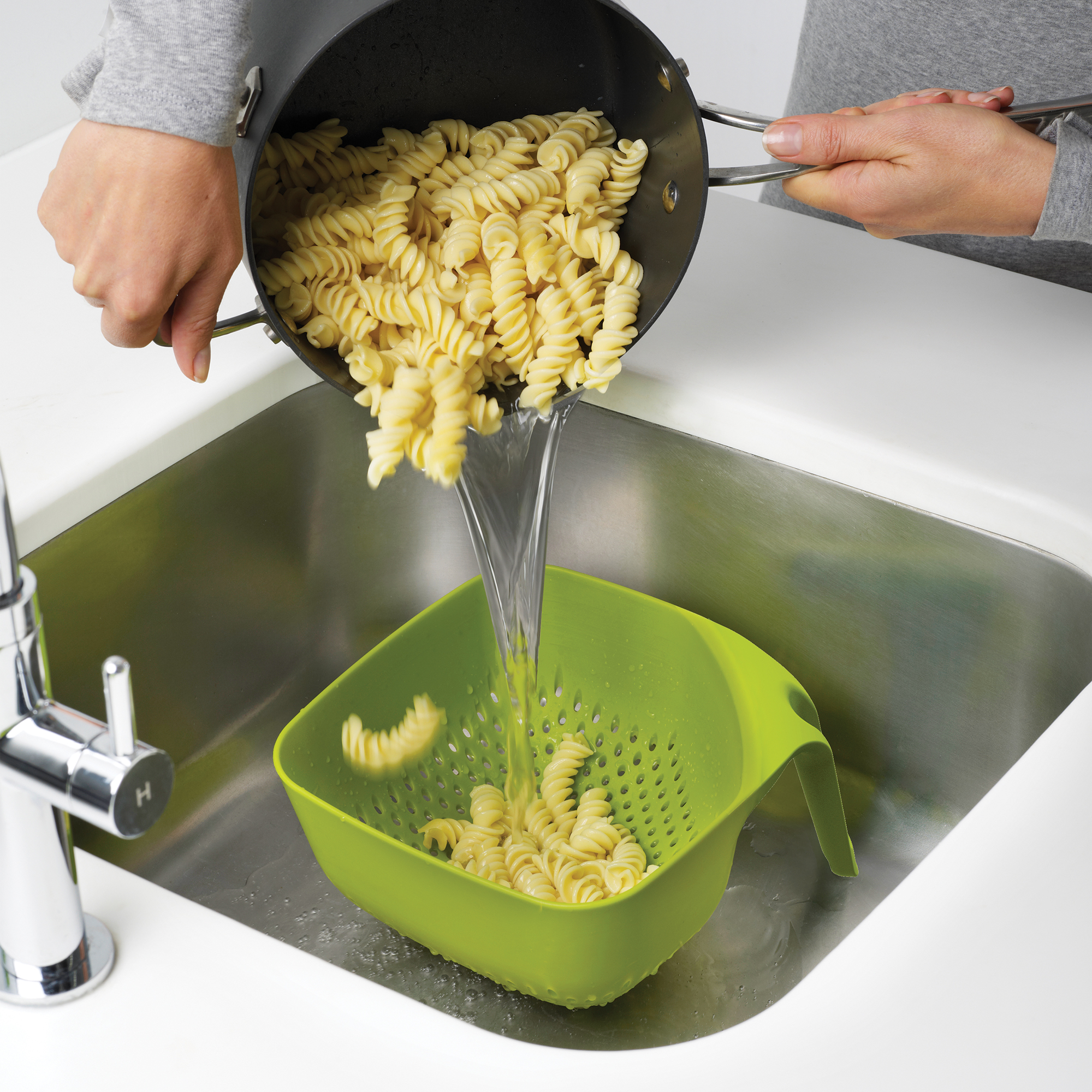 JJ Square Colander Green 40088 IU3 (squared)