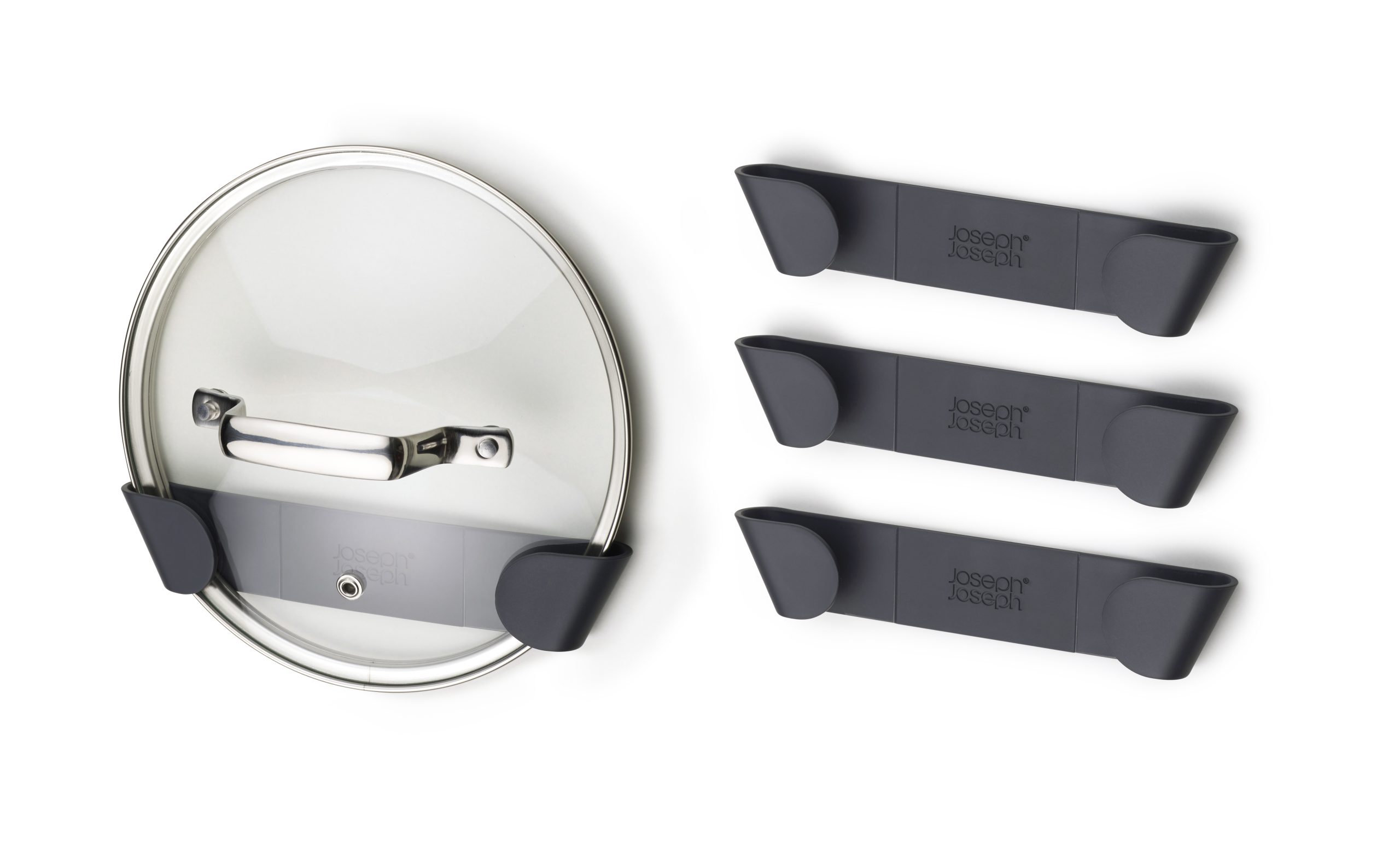 JJ CupboardStore Pan Lid Holders Grey 85149 CO3