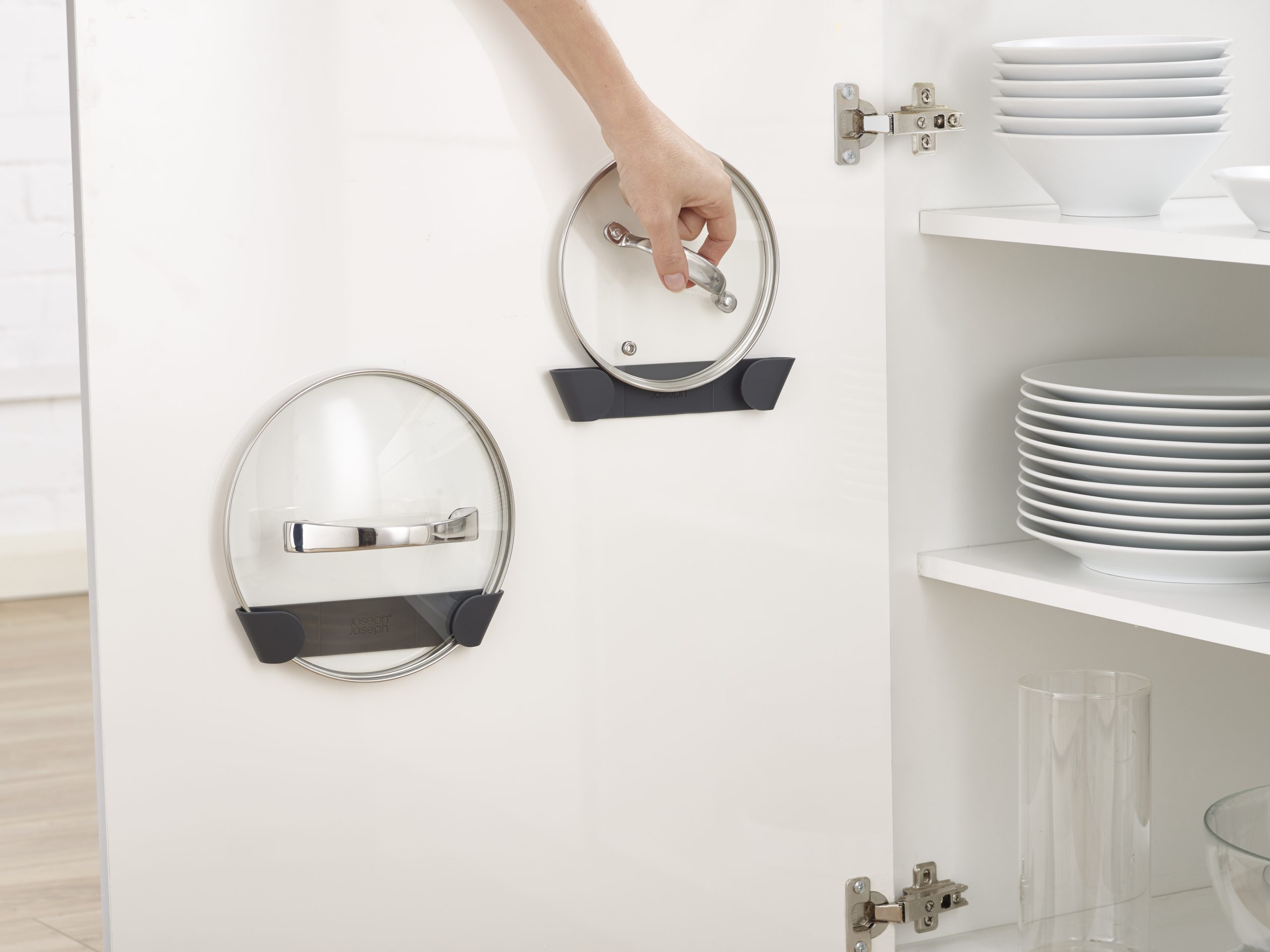 JJ CupboardStore Pan Lid Holders Grey 85149 IU1