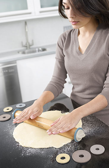 Adjustable Rolling Pin - Pastel